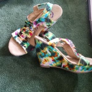 Blowfish sandals wedges